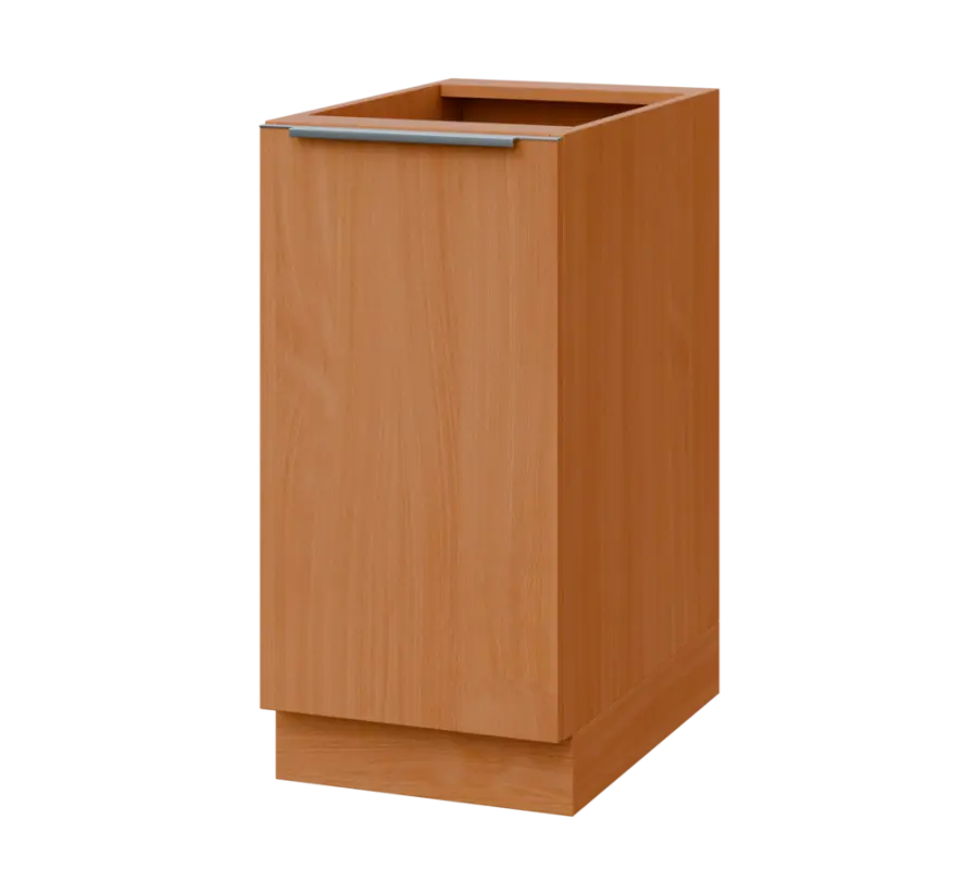 SIS - 4D spodní skříňka, 1-dveřová, levá, 870x400x600, buk royal